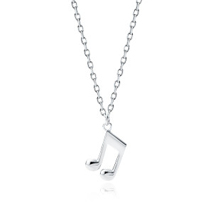 Lantisor argint cu nota muzicala DiAmanti Z1924NR-DIA (Argint 925‰ 1,8 g.)